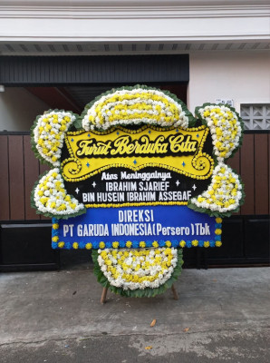 Papan Bunga Duka di Losung