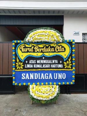 Papan Bunga Duka di Losung